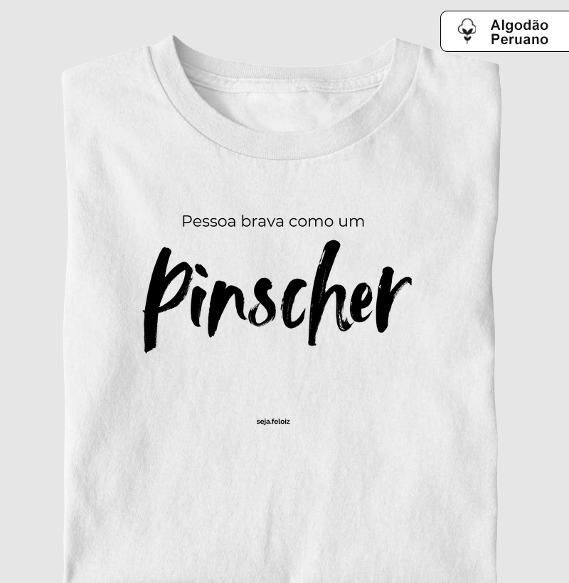 Pessoa Brava Como um Pinscher