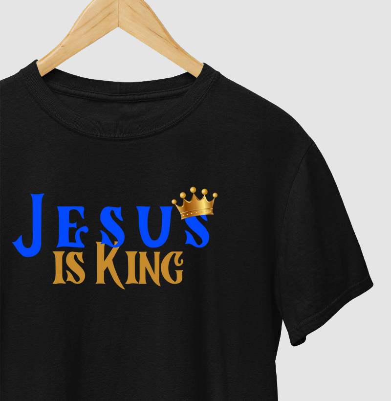 Camiseta Jesus is King