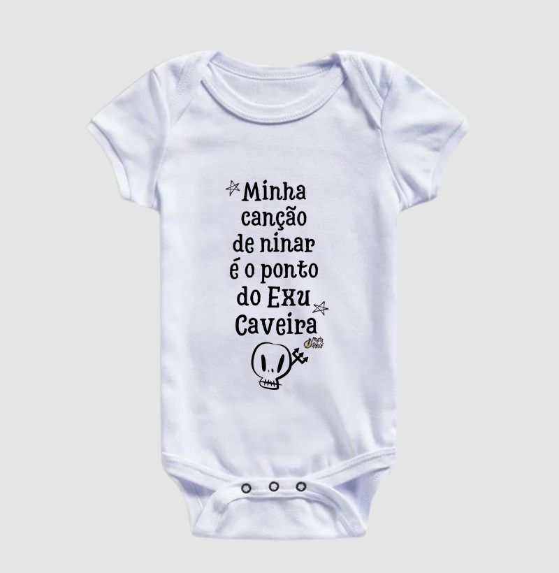 Body Infantil Ninar Exu Caveira Maria Patuá