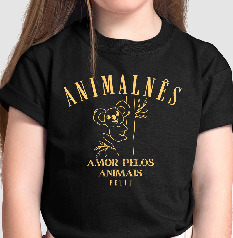 Camiseta Coala Animalnês