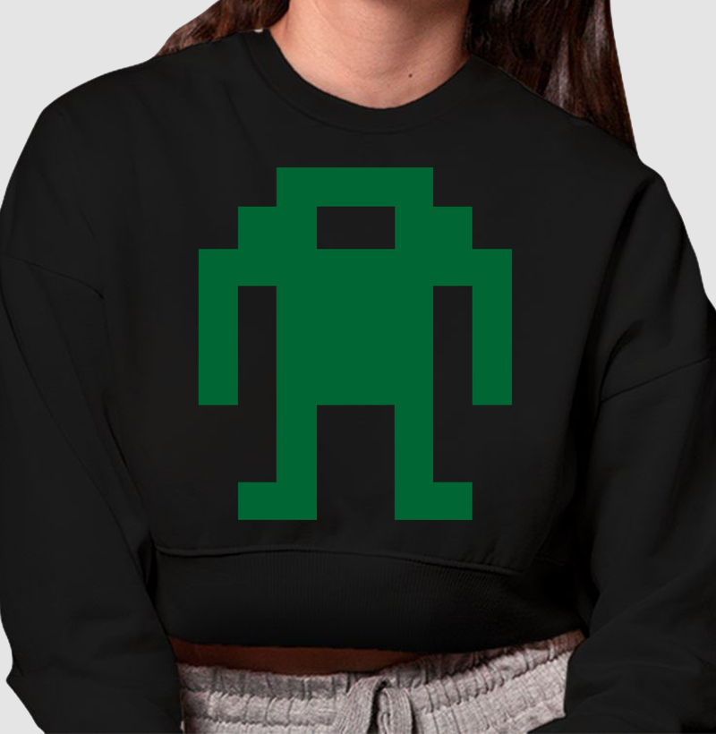 Green Pixel Droid – Think Tee