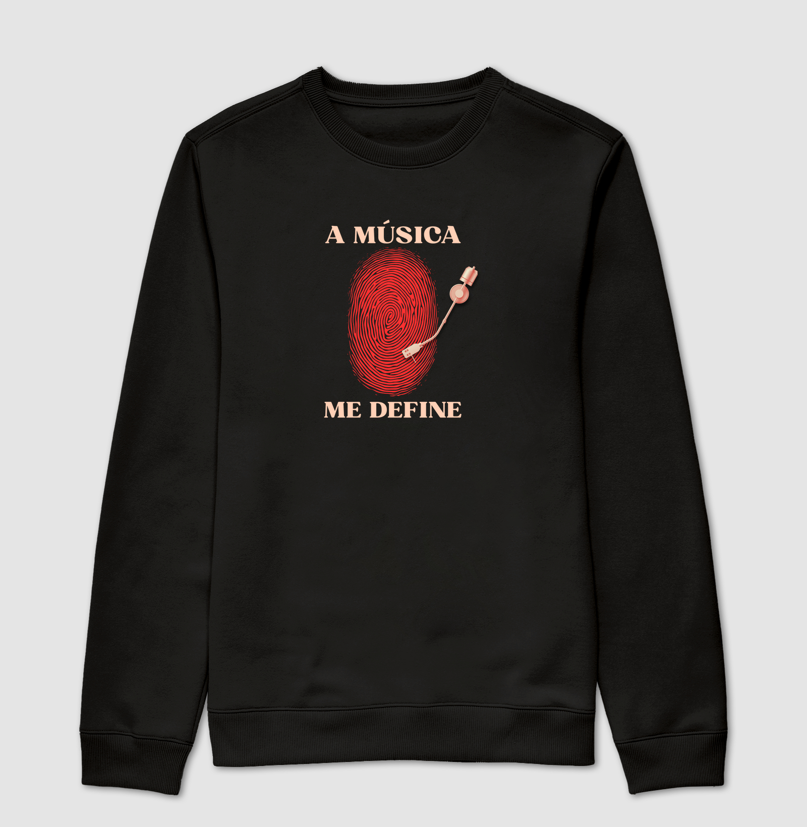 A MÚSICA ME DEFINE - VERMELHO