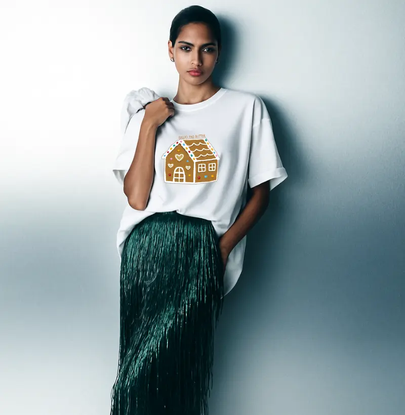 Camiseta Gingerbread House