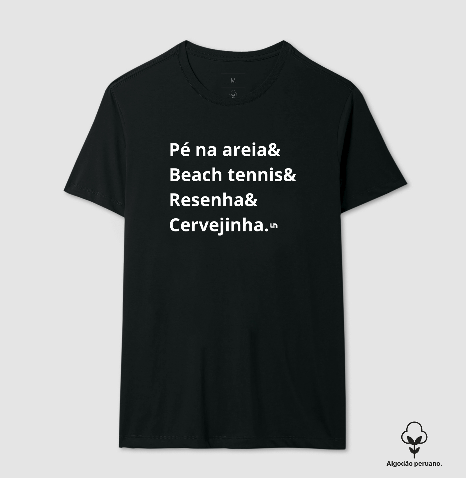 Pé na areia!