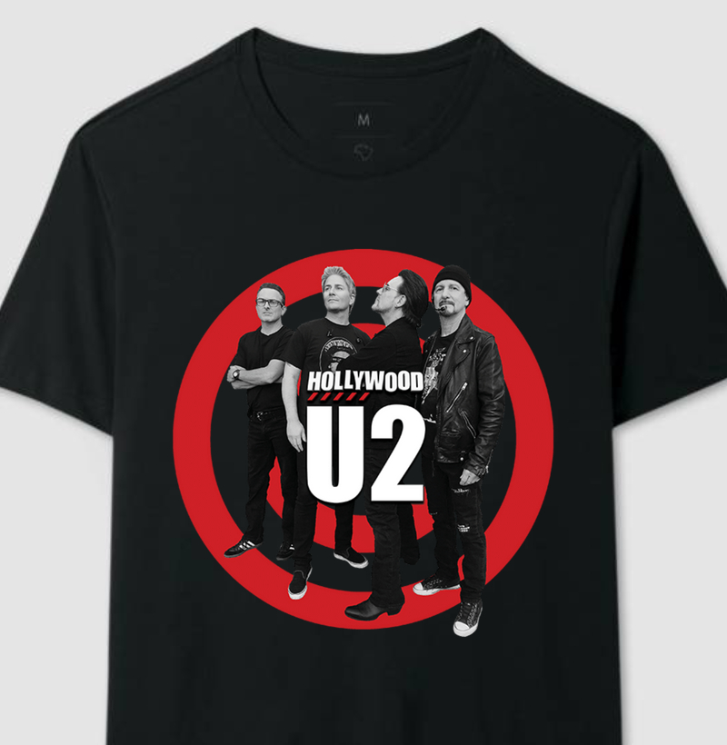 Camiseta U2 - Integrantes