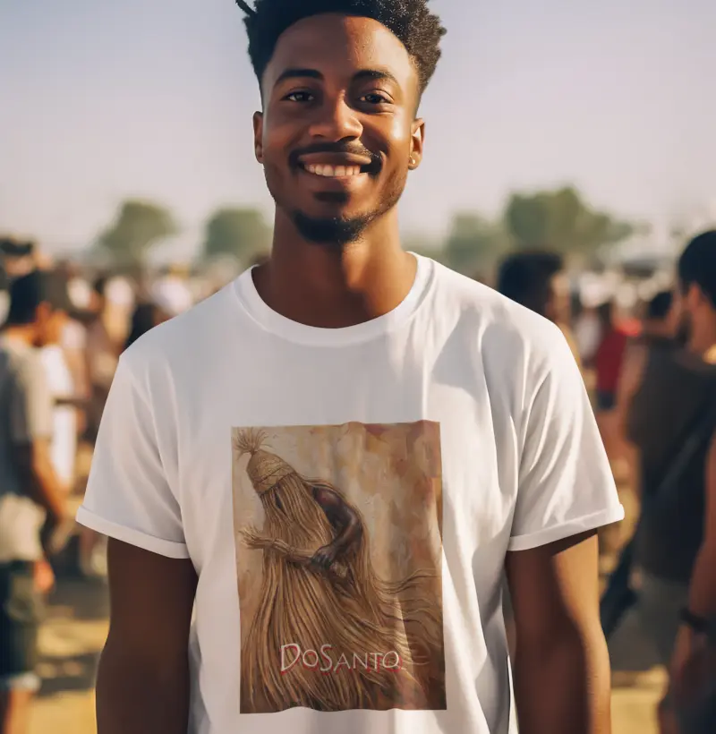 Omolu, Obaluaiê, pintura a óleo