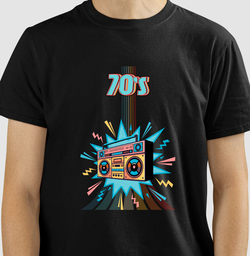 Camiseta Anos 70