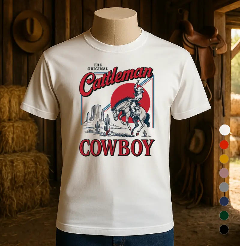 Camiseta Cattleman cowboy