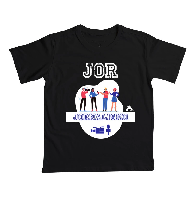Camiseta Infantil Jornalismo 0121