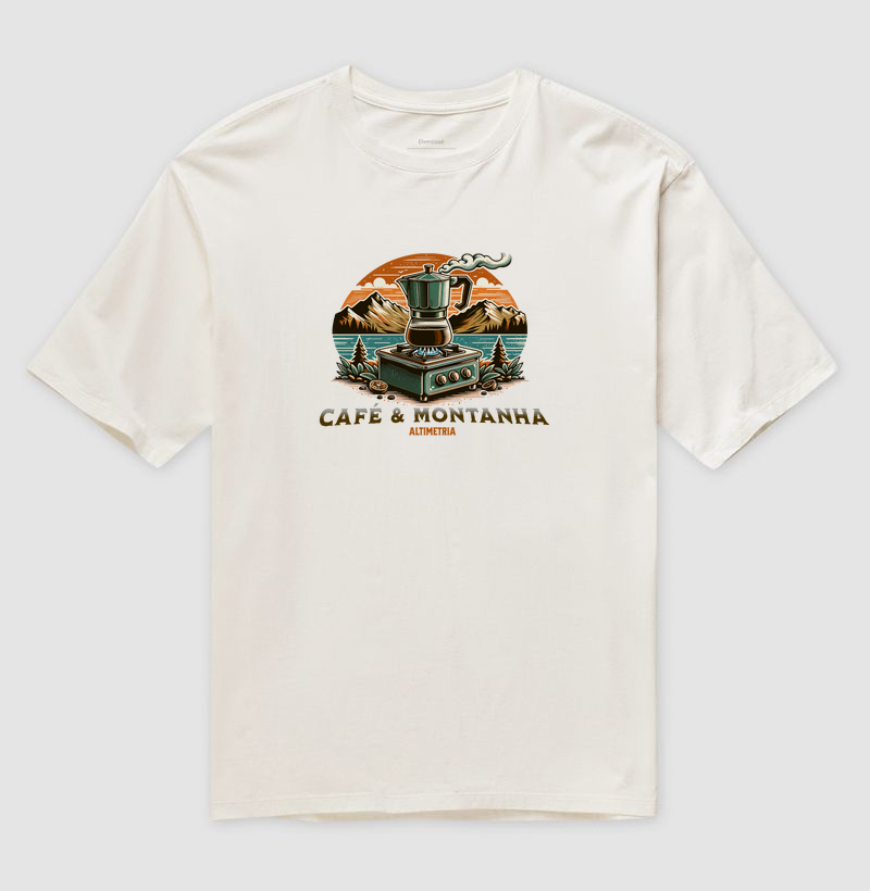 Café & Montanha Oversized