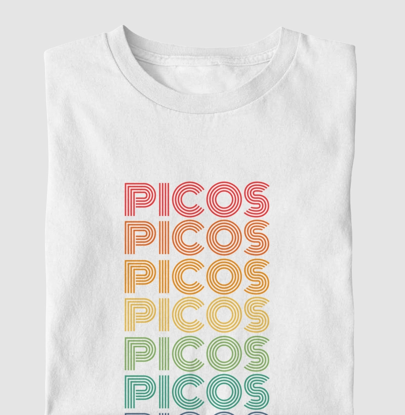 Picos Letreiro Retrô