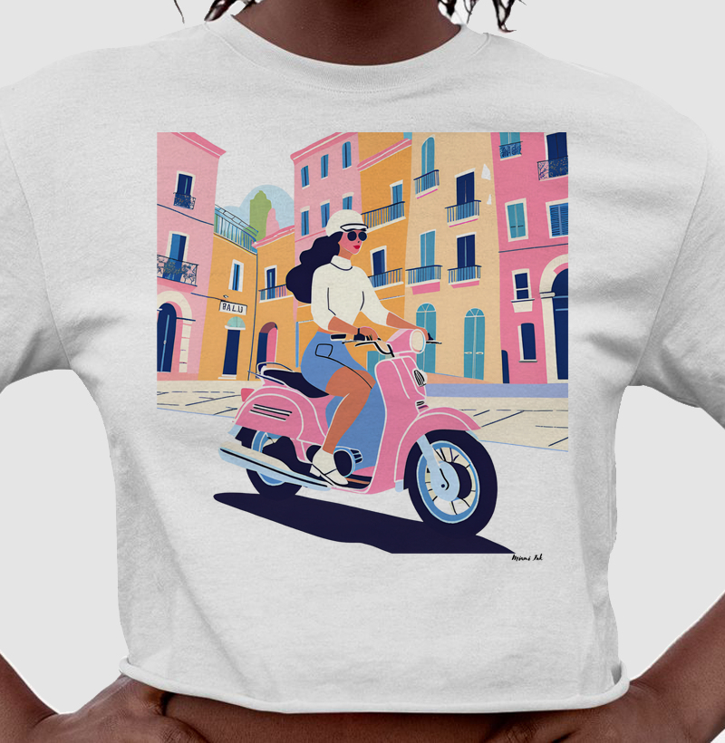 Ragazza a Roma