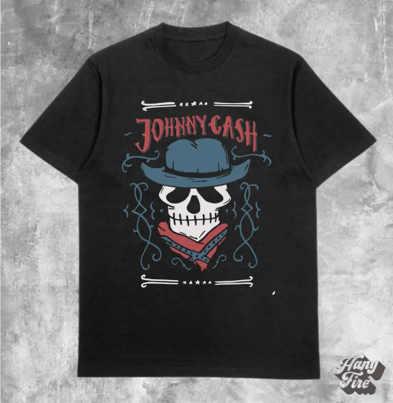 JOHNNY CASH SKULL