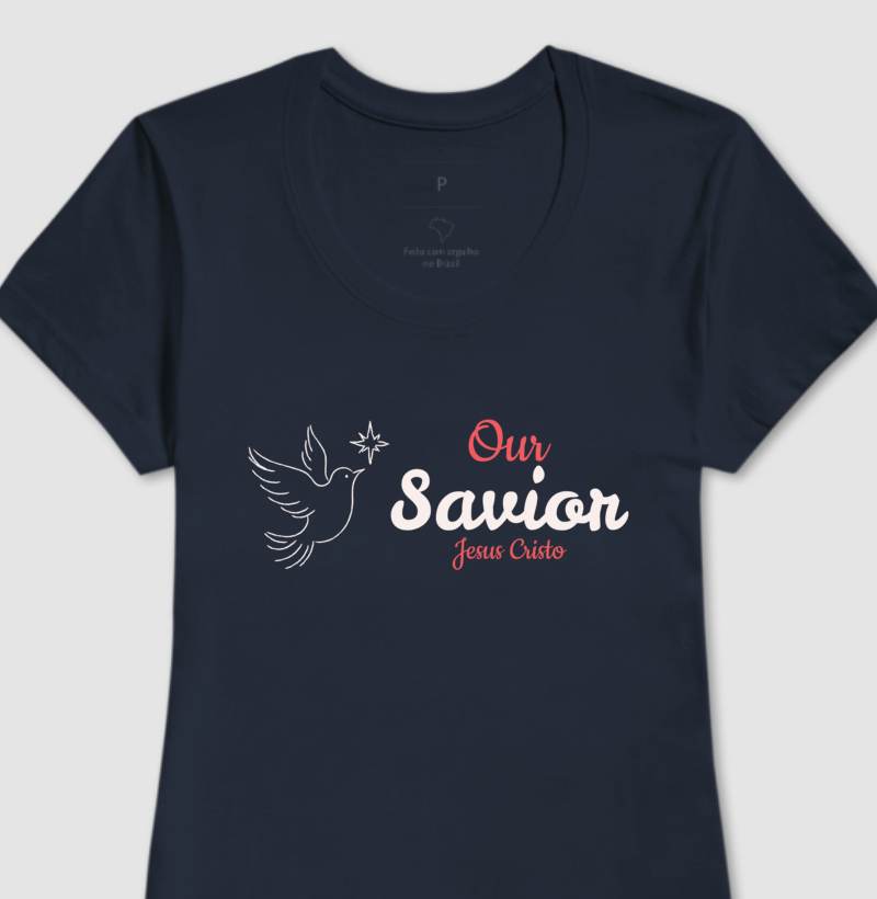 Camiseta Nosso Salvador Jesus Cristo