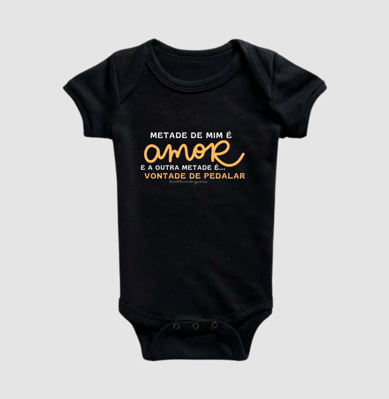 metade de mim é AMOR, a outra metade é vontade de PEDALAR