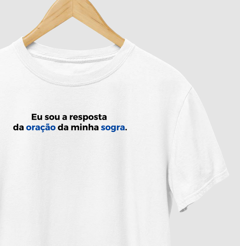 Eu sou a resposta da oração da minha sogra