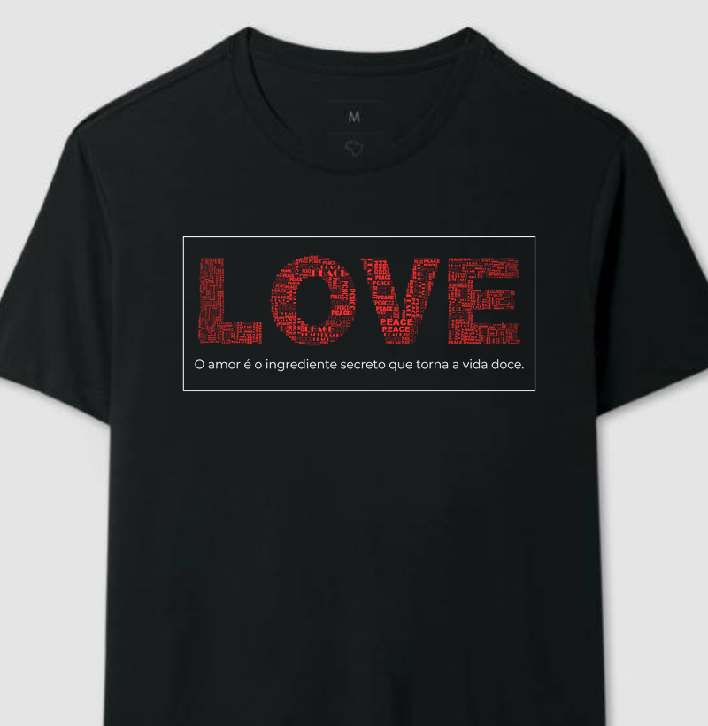 Camiseta Love Ingrediente Secreto