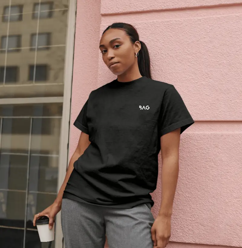 Camiseta Preta BAG Feminina
