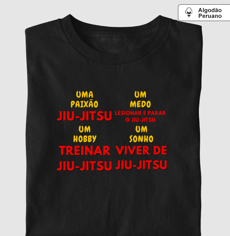 UMA PAIXÃO, UM MEDO, UM HOBBY, MU SONHO, JIU-JITSU