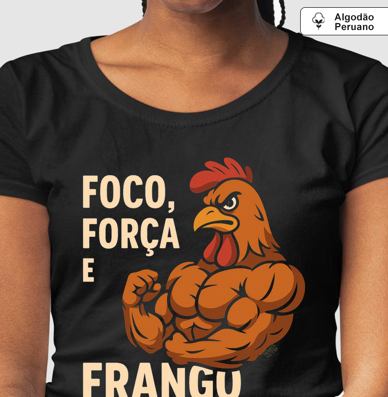 Foco, força e frango grelhado