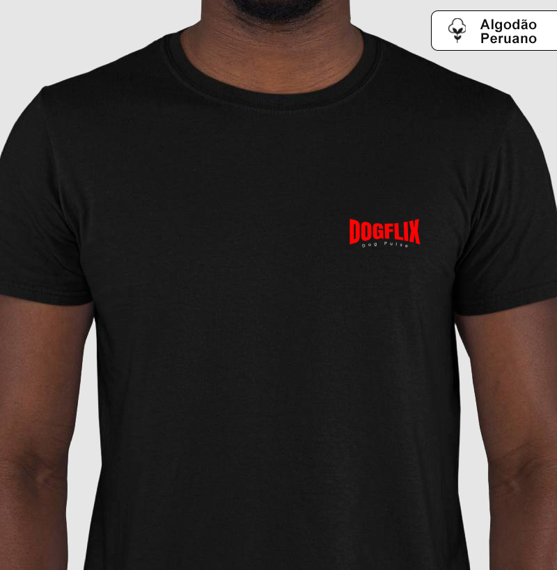 Camiseta Algodão Peruano Dog Pulse - DOGFLIX