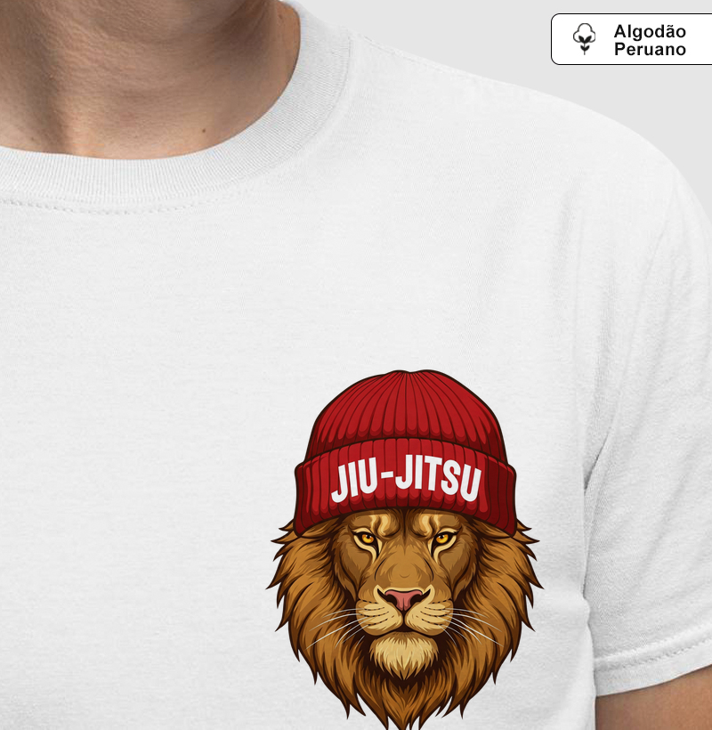 Leão Touca - Jiu-Jitsu Lifestyle - Algodão Peruano