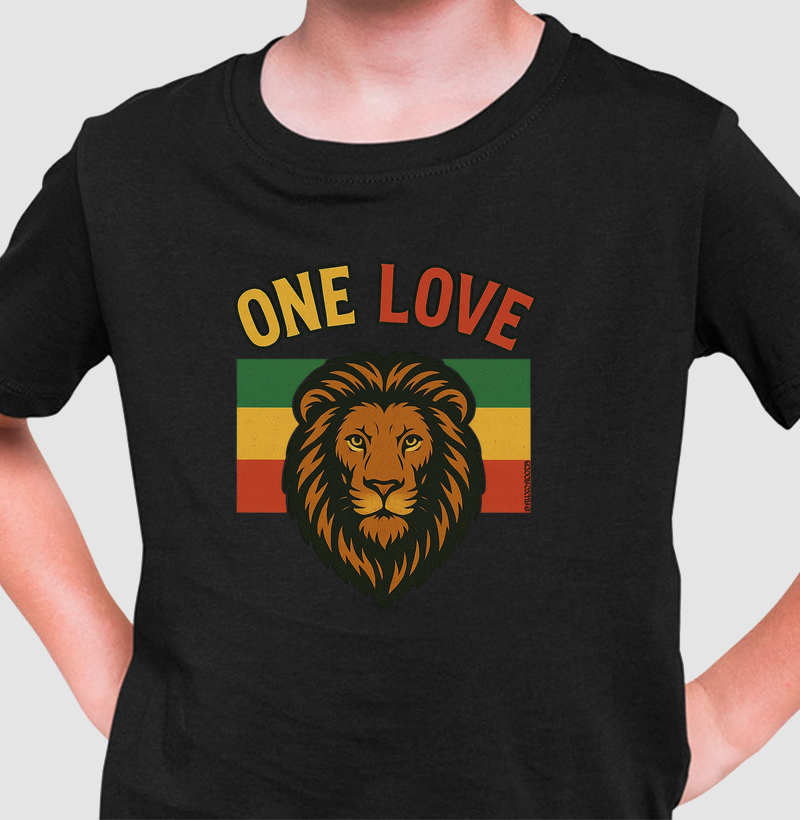 Camiseta Infantil BR00112 One Love V2