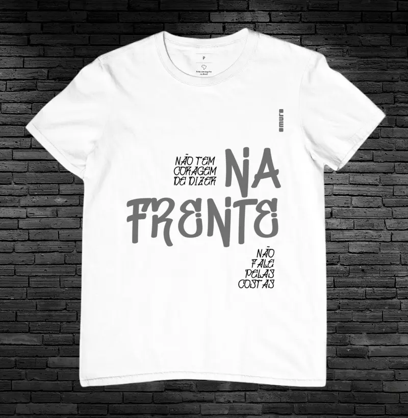 camiseta | na frente