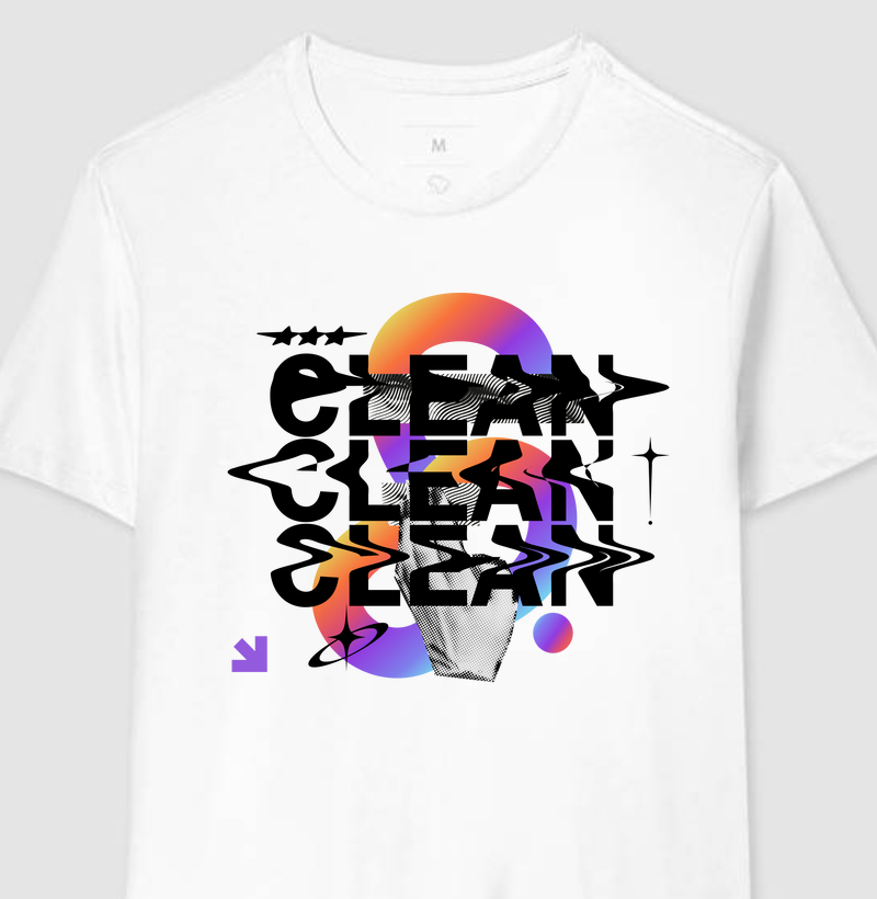 Camiseta Clean