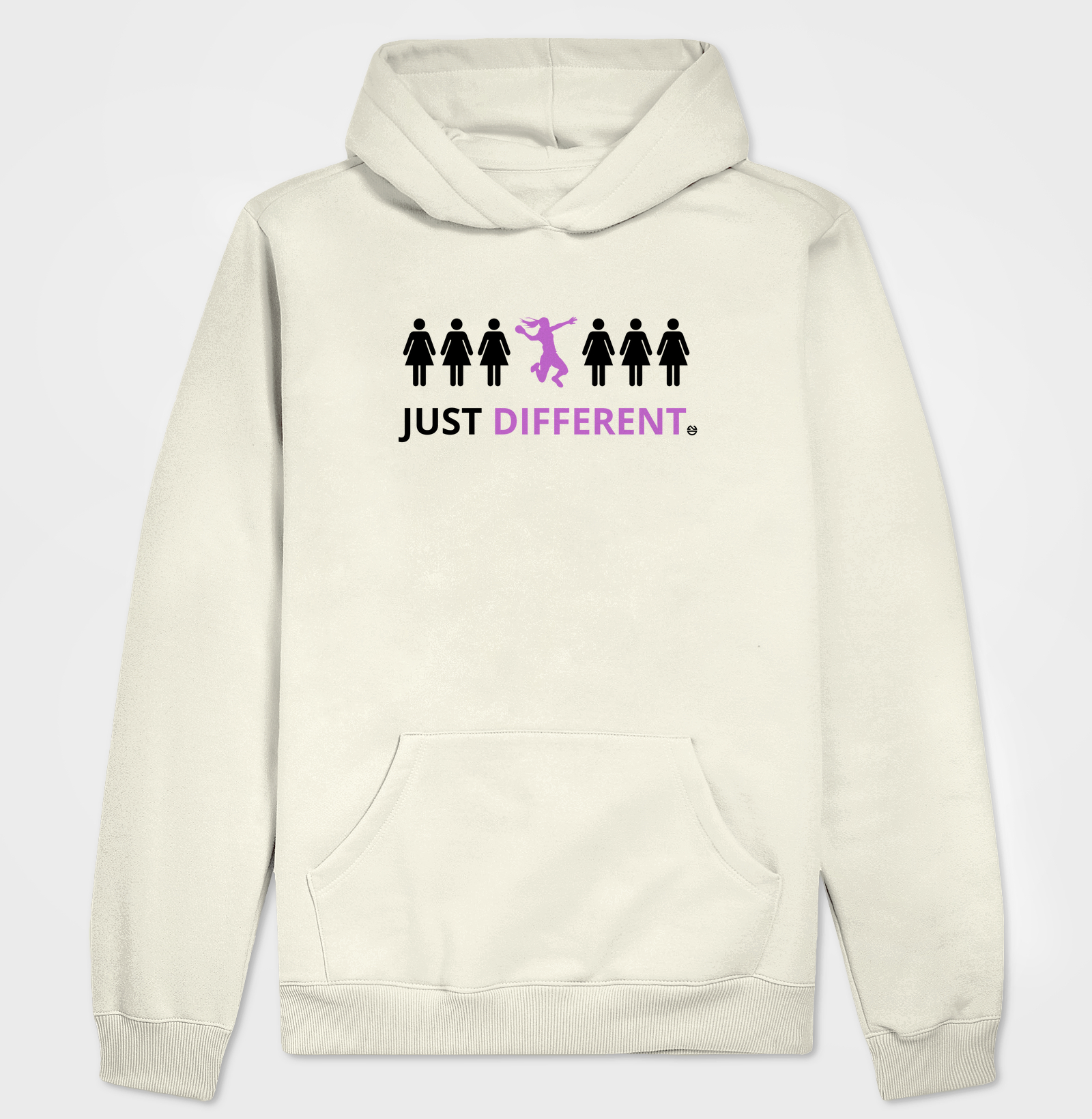 Hoodie Slim de Handebol - Just Different - Girl 