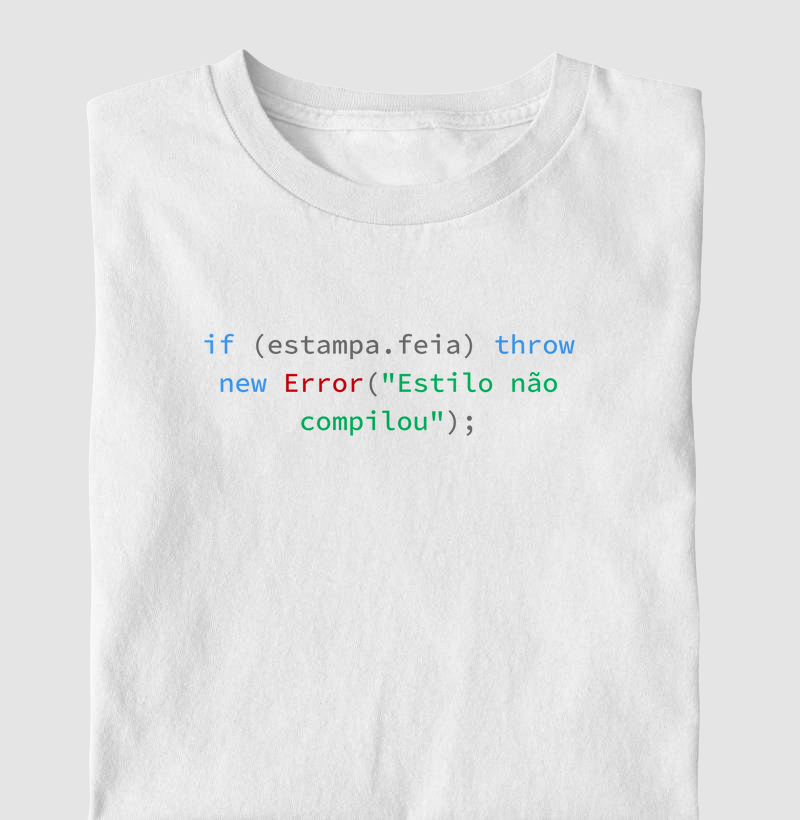 nao compilou estampa bonita