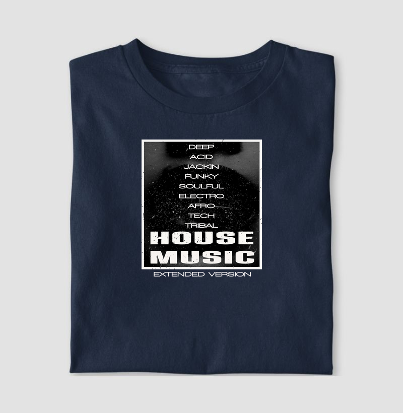 Camiseta House Music World