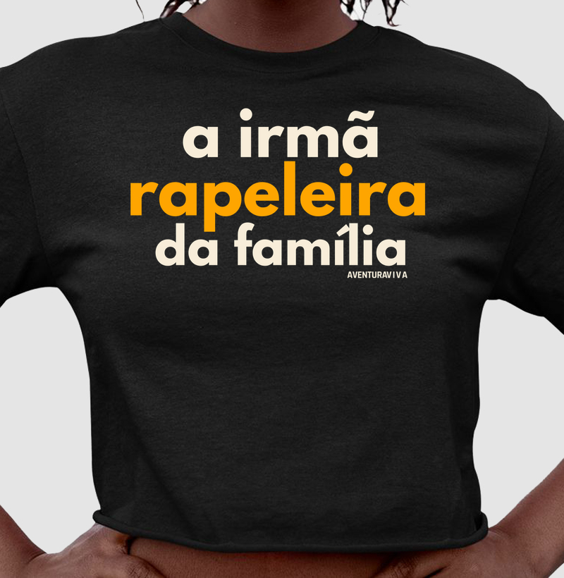 Irmã rapeleira da família