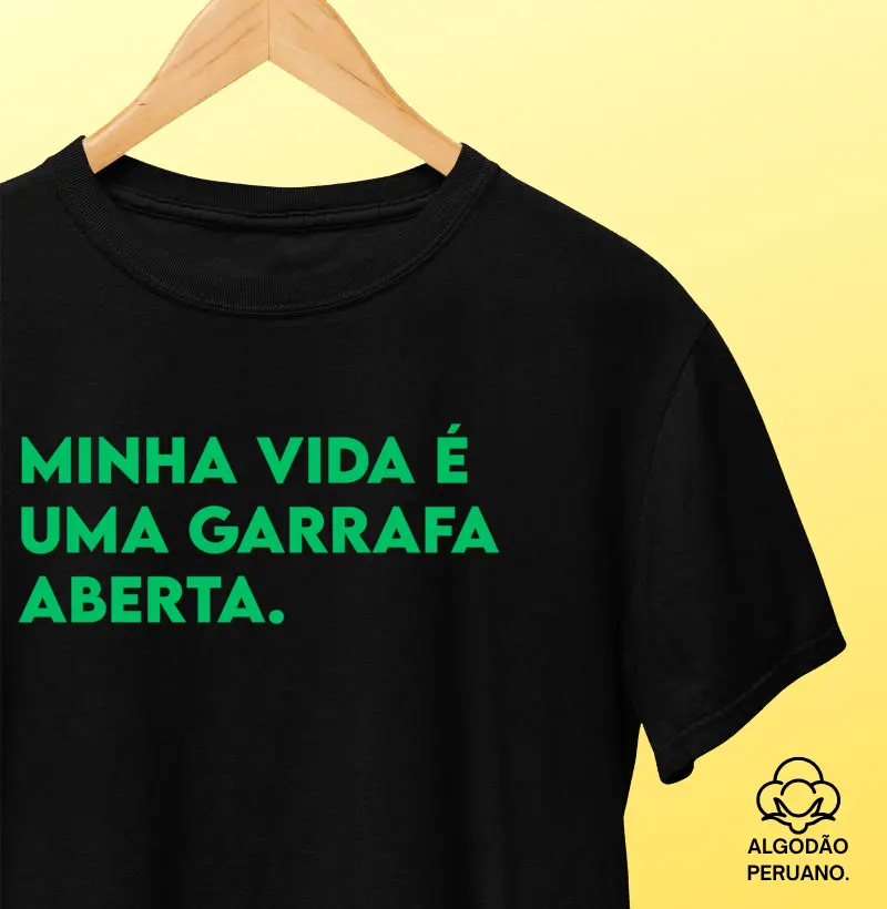 Garrafa aberta