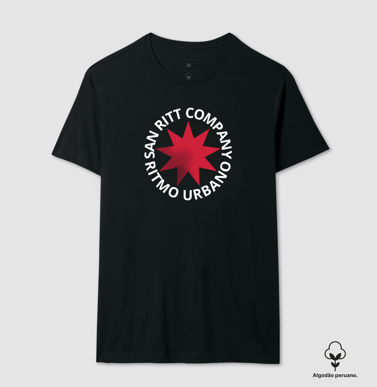 Camiseta Algodão Peruano S★R RED 