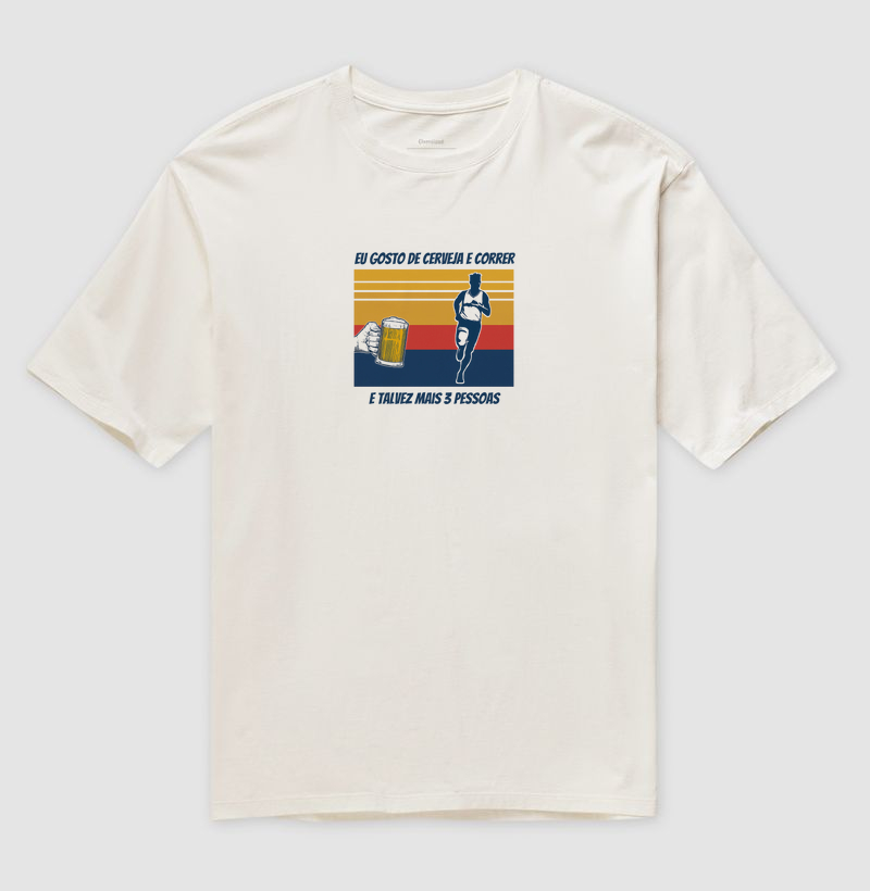 Camiseta Fawk - Cerveja e Corrida