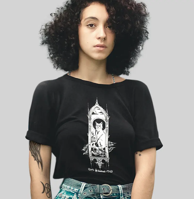 Camiseta - White Cat