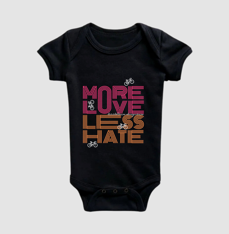 MORE LOVE less hate