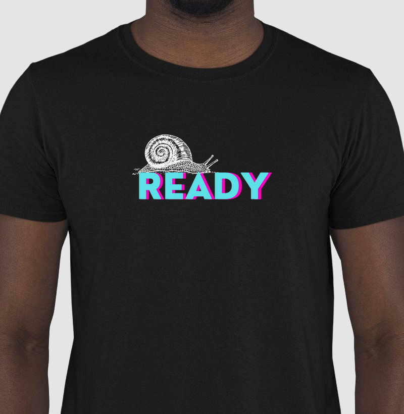 Camiseta caracol black