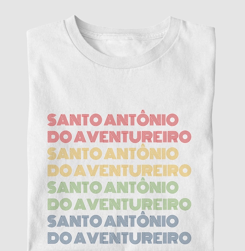 Santo Antônio do Aventureiro Letreiro Retrô