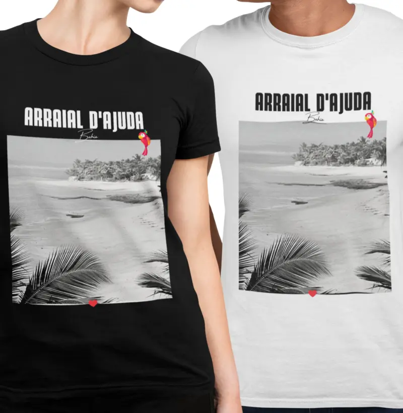 Camiseta Arraial D'ajuda Bahia