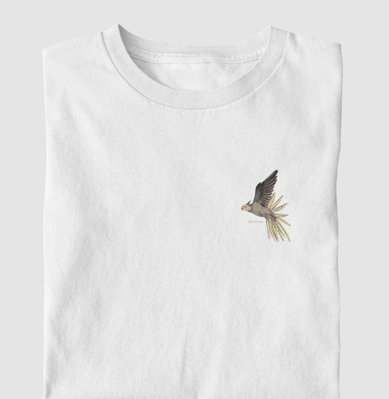 Voo Calopsita Silvestre Minimalista Cores