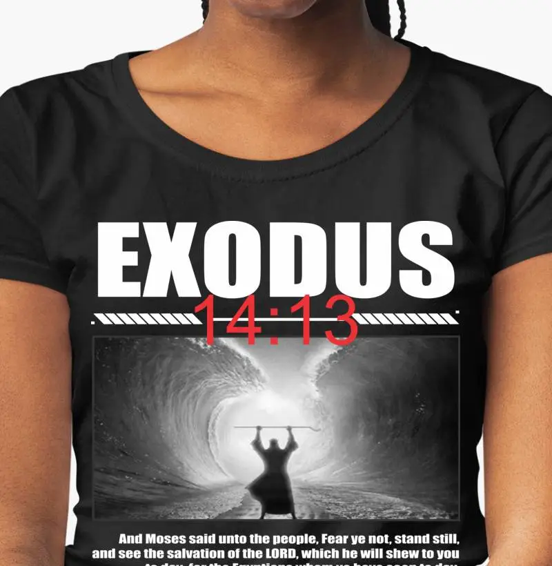 CAMISETA EXODUS 14:13