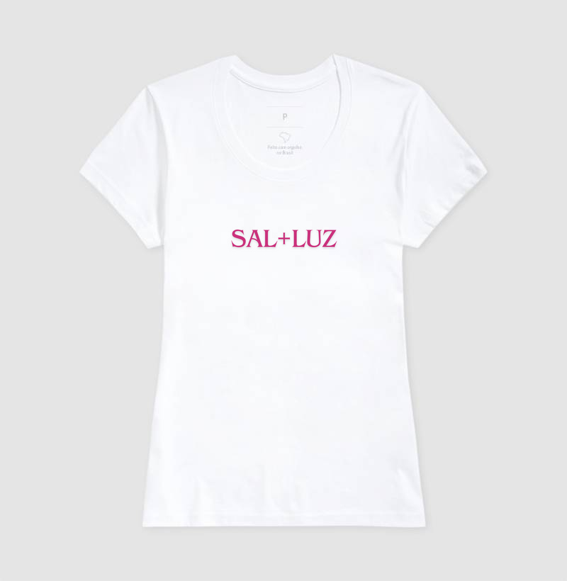 Sal e luz rosa