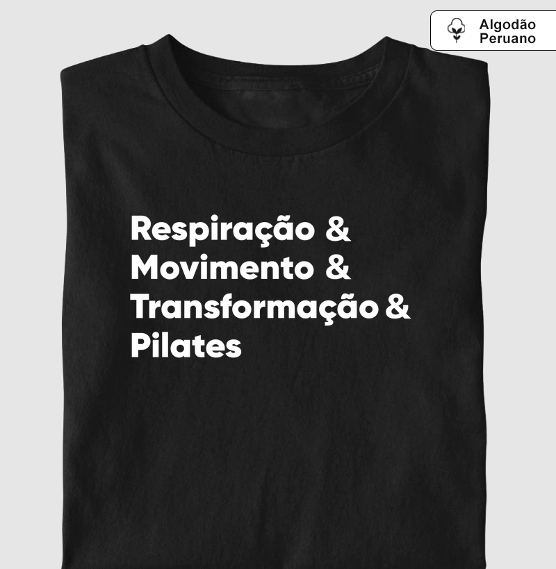 Respiração e Movimento e Transformação e Pilates