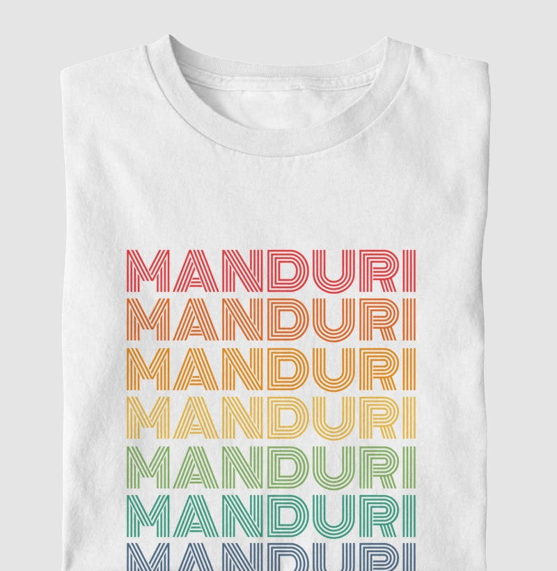 Manduri Letreiro Retrô