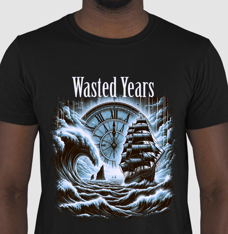 Camiseta Wasted Years 2025