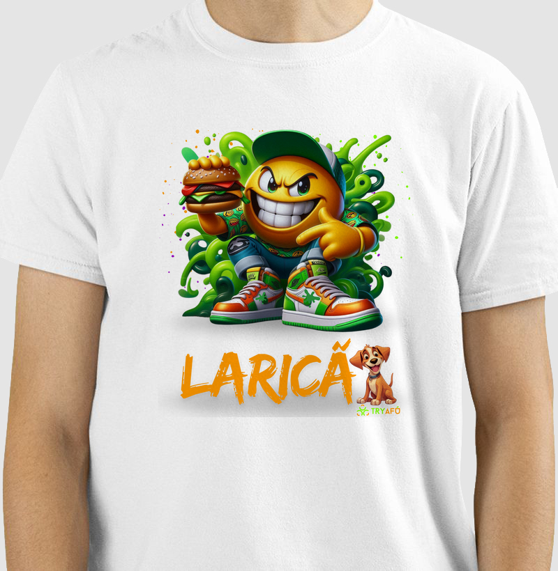 Camiseta Masculina Try Afú Moda Urbana: Autenticidade da Cultura de Artistas de Rua.