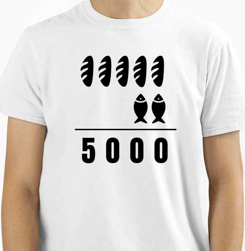 Camiseta Gospel - Pães x Peixinhos
