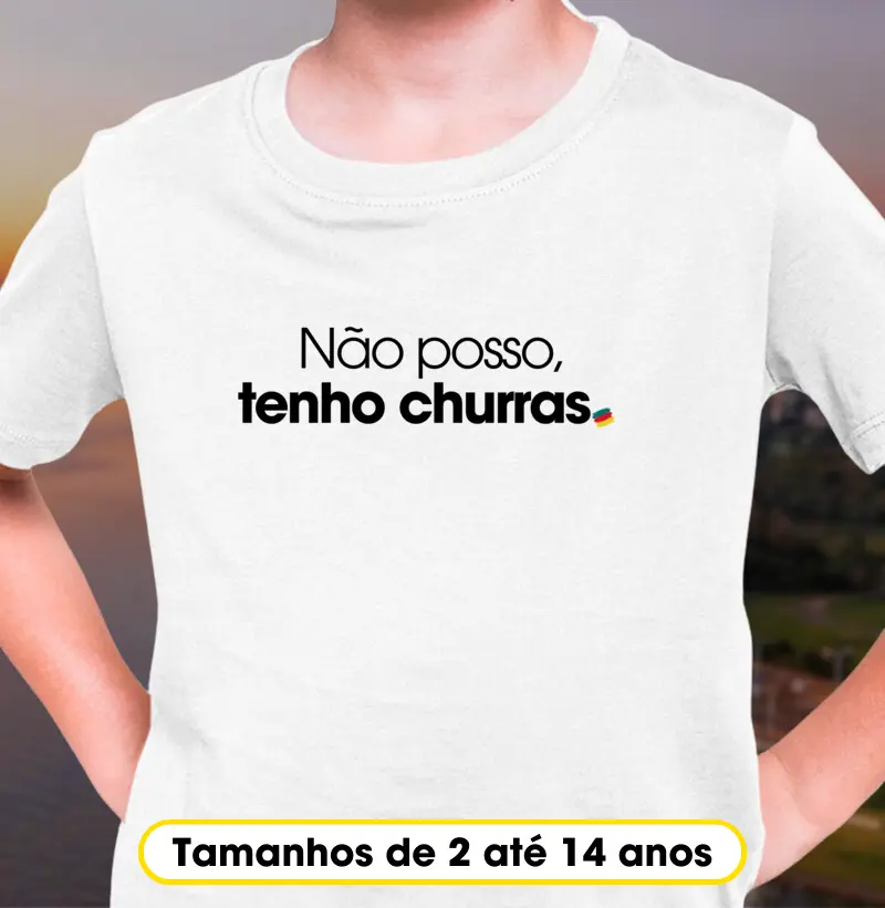 Não posso tenho churras